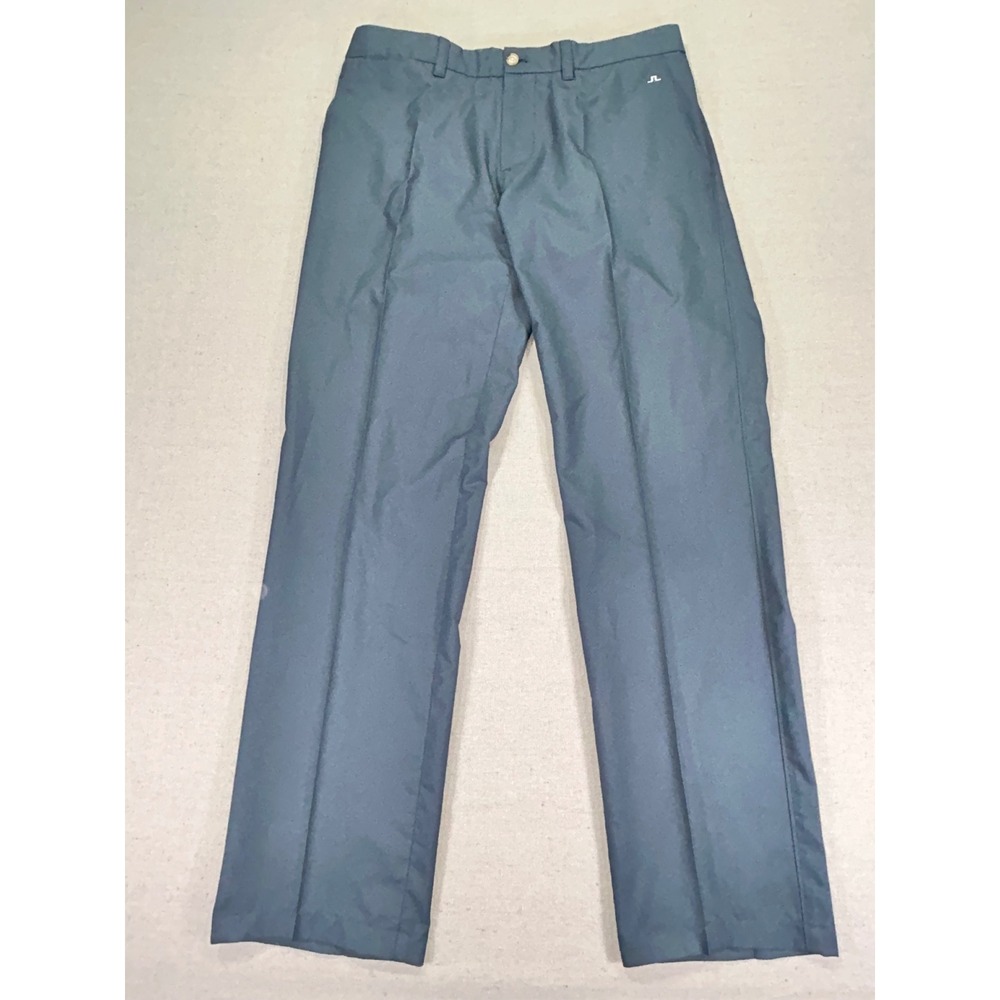 J. Lindenberg Men's 32‎ Grey Golf Pants Slim Fit Office Wear Chino